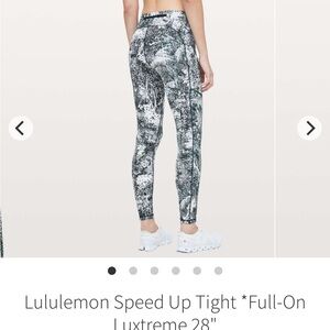 lululemon athletica Wildwood Multi Speed Up Tight